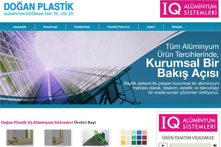 Doan Plastik Web Tasarm, Web Yazlm orlu